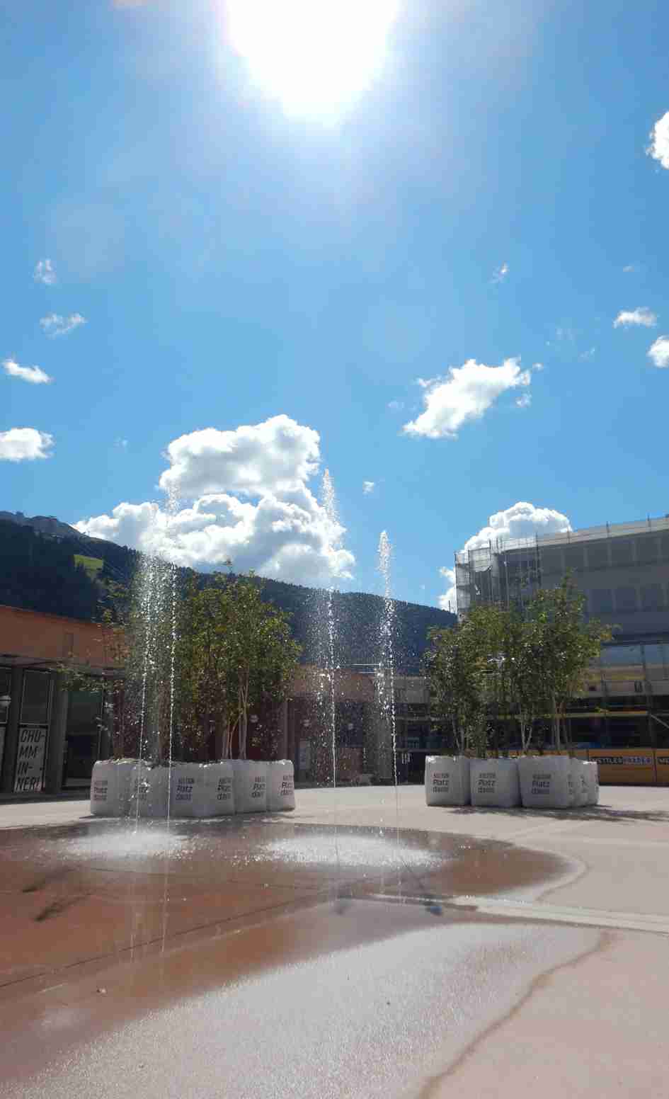 Arkadenplatz Davos Davis ARkadenplatz